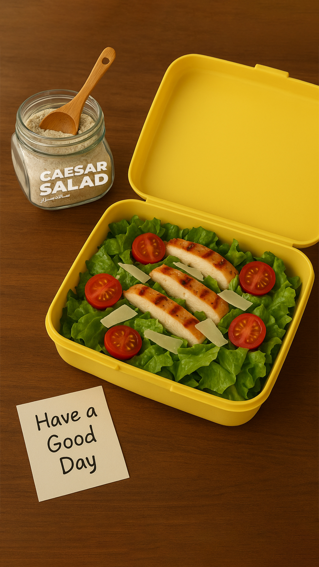 چاشنی سالاد سزار